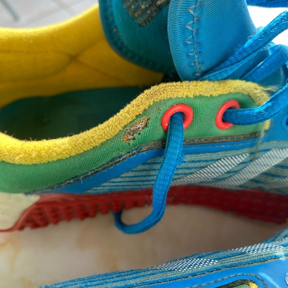 ADIDAS Sport LEGO Shock Blue Kids/Youth Shoes/Sneakers Size 4.5 - Picture 7 of 7